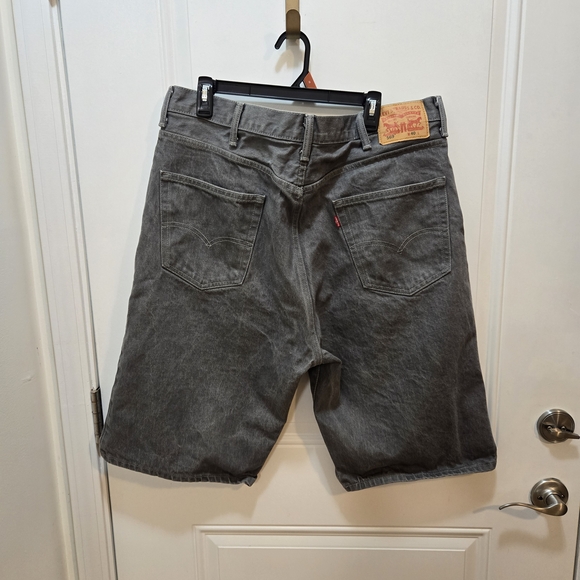 Levi's Gray Denim Shorts for Men - Picture 3 of 8